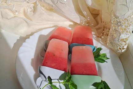 Сладкое освежение: Арбузный лед для теплых дней