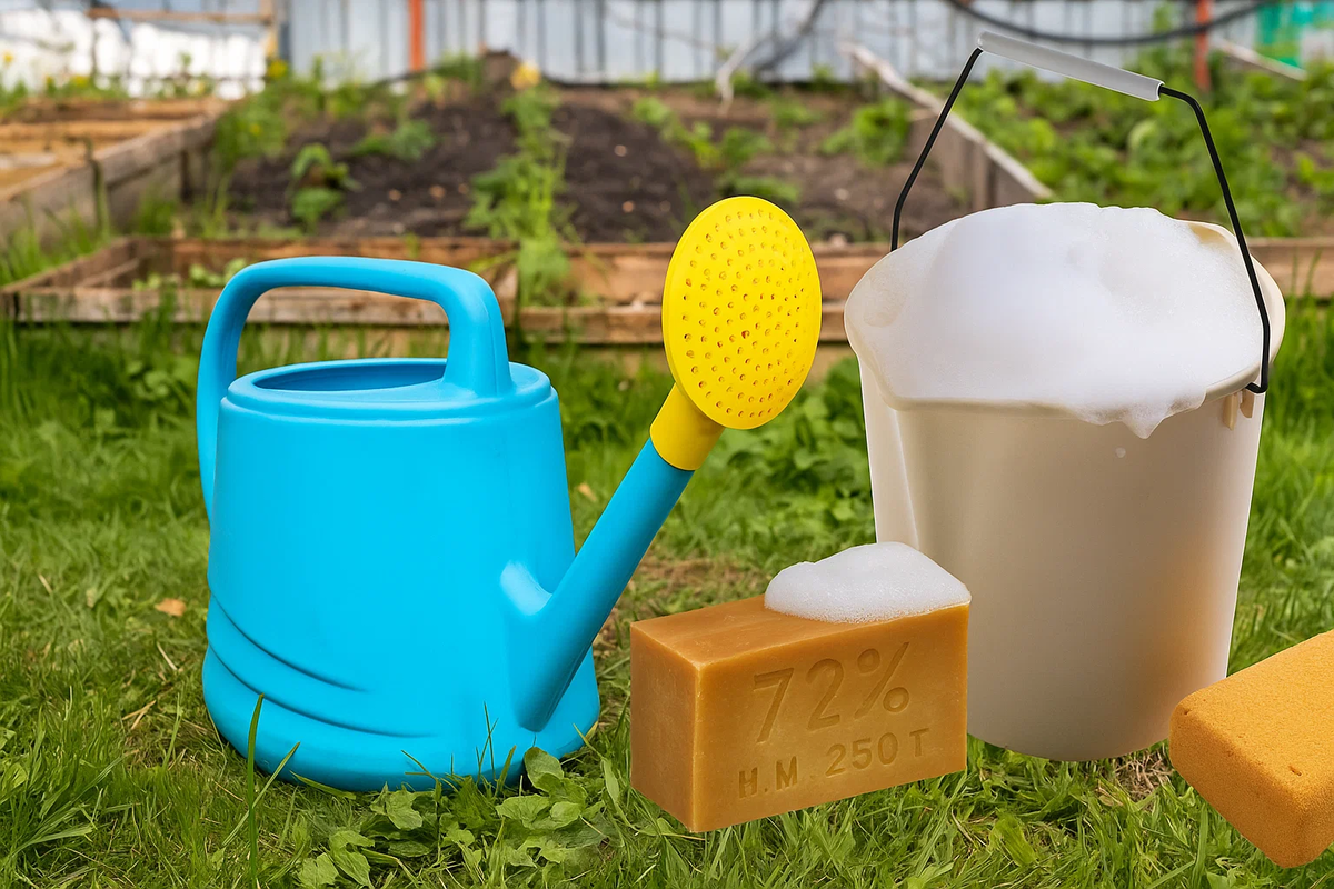 Хозяйственное мыло в огороде: 15 нестандартных способов применения