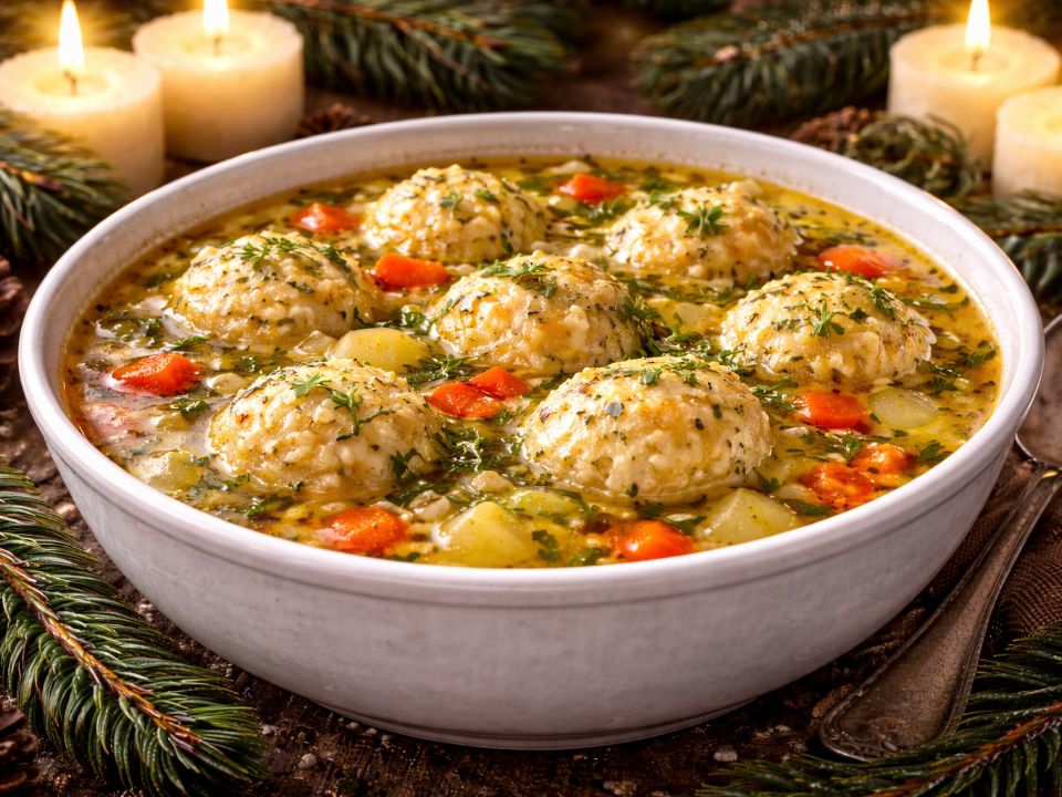 Сытный сырный суп с шариками: идеальный рецепт для зимних вечеров