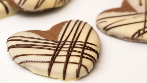Идеальное шоколадное печенье в форме сердец для любого повода