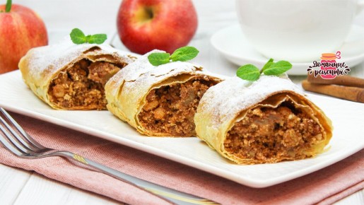 Как приготовить идеальный яблочный штрудель