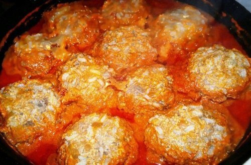 Ароматные тефтели в духовке