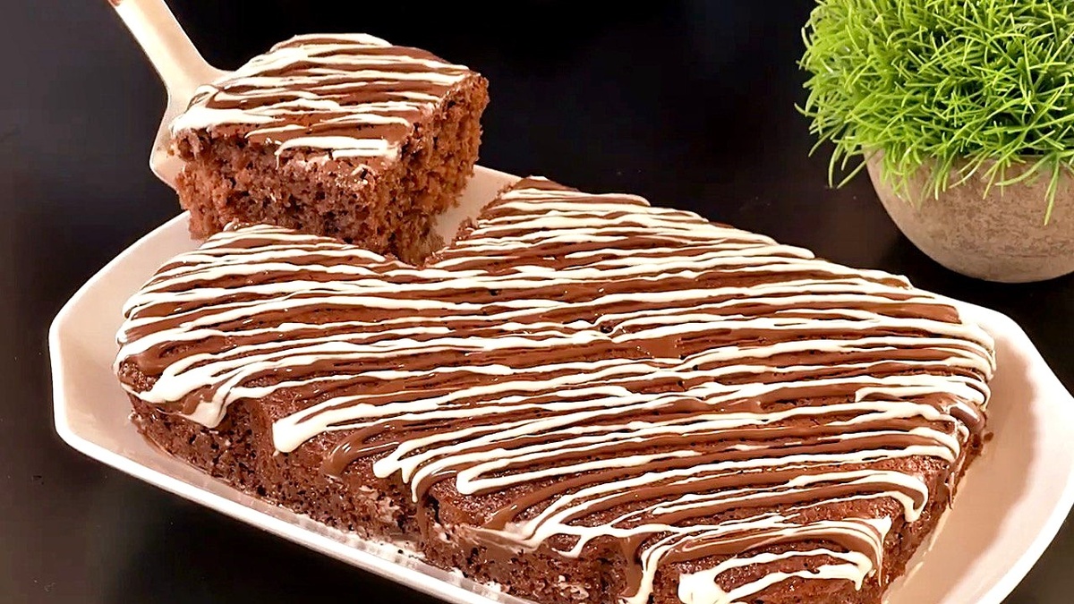 Простой шоколадный пирог, который получится у каждого