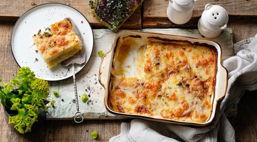 Запеченный картофель с сыром и сливками: изысканный вкус на вашем столе