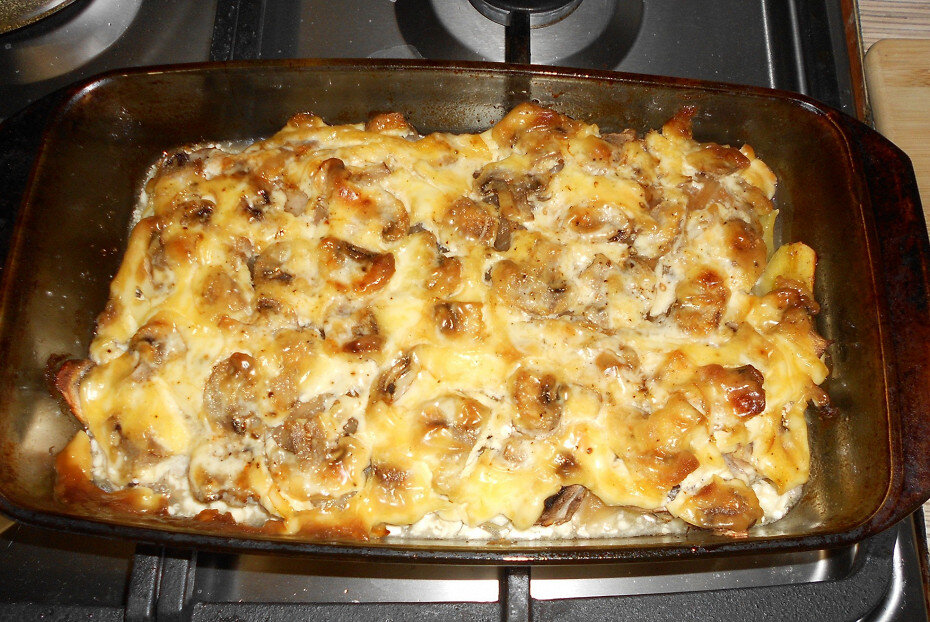 Восхитительная картофельная запеканка со свининой: пошаговый рецепт