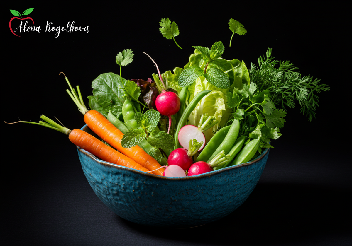 Зелень и овощи: в чем опасность переедания?