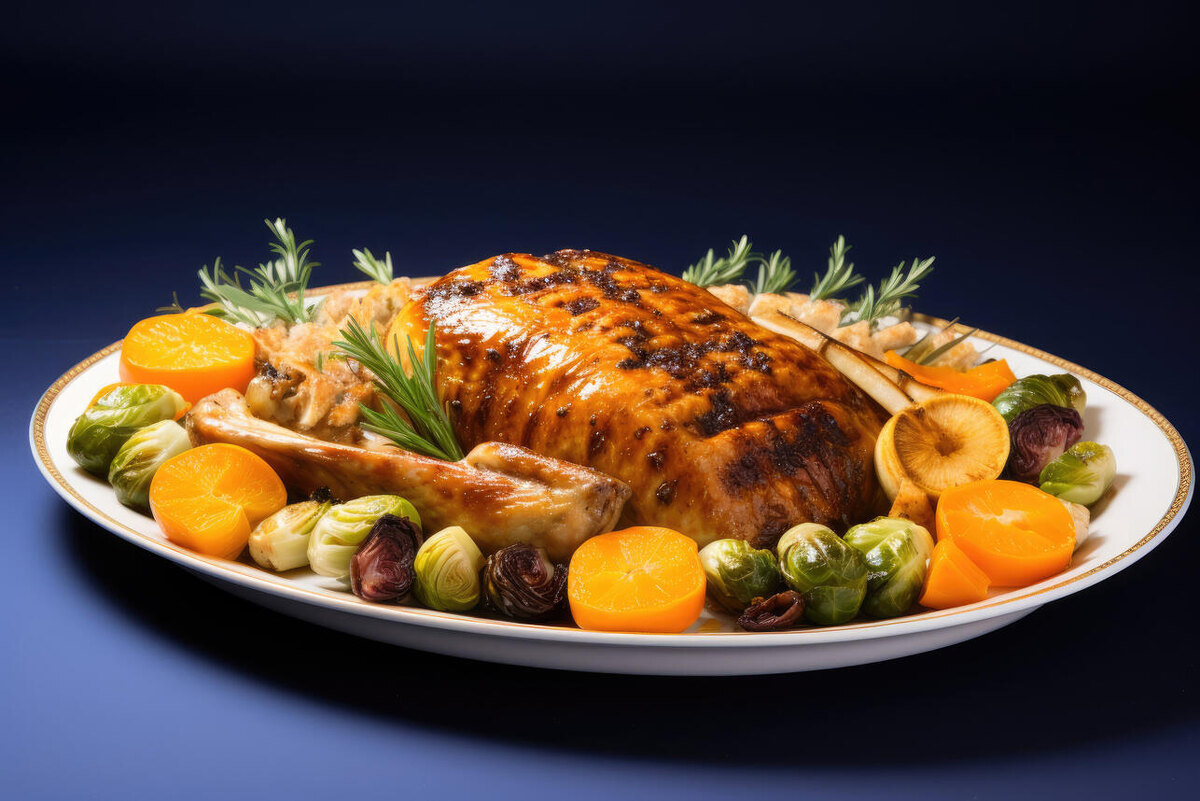 Как удивить гостей: голени индейки с овощами на Новый год 2026