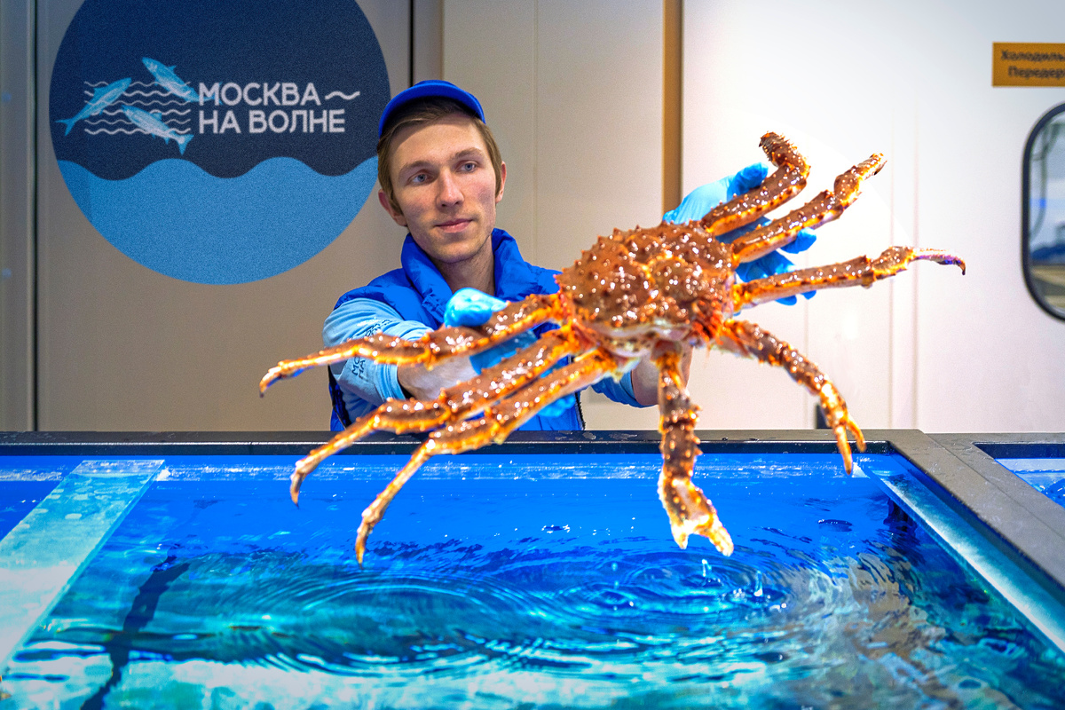 Скидки на крабовые деликатесы привлекают гурманов в Москву