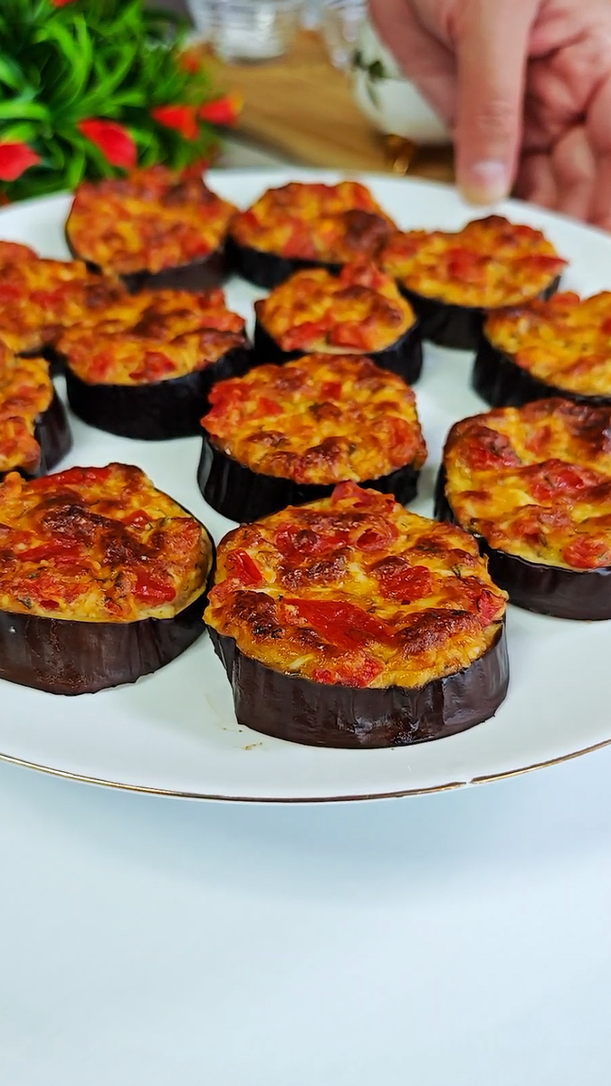 Необычные баклажаны по-французски