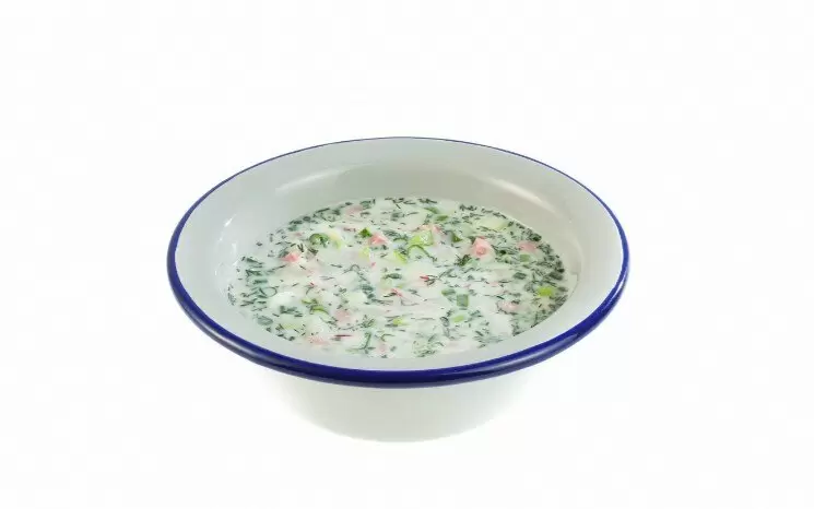 Летний вкус: окрошка на газированной воде