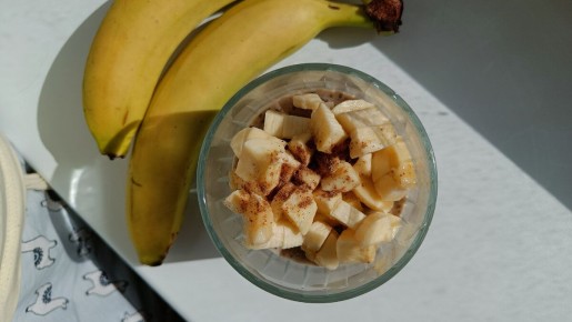Сладкий пп-десерт: бананово-арахисовый чиа-пудинг
