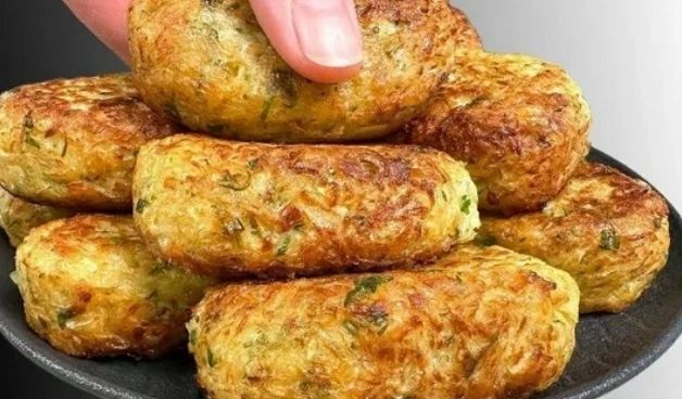Котлеты с картофелем, морковью и перцем