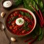 Как приготовить вкусный борщ без свеклы: секреты кето-утоления голода с мангольдом